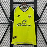 Dortmund 95/96 Home Football kit - Footyb